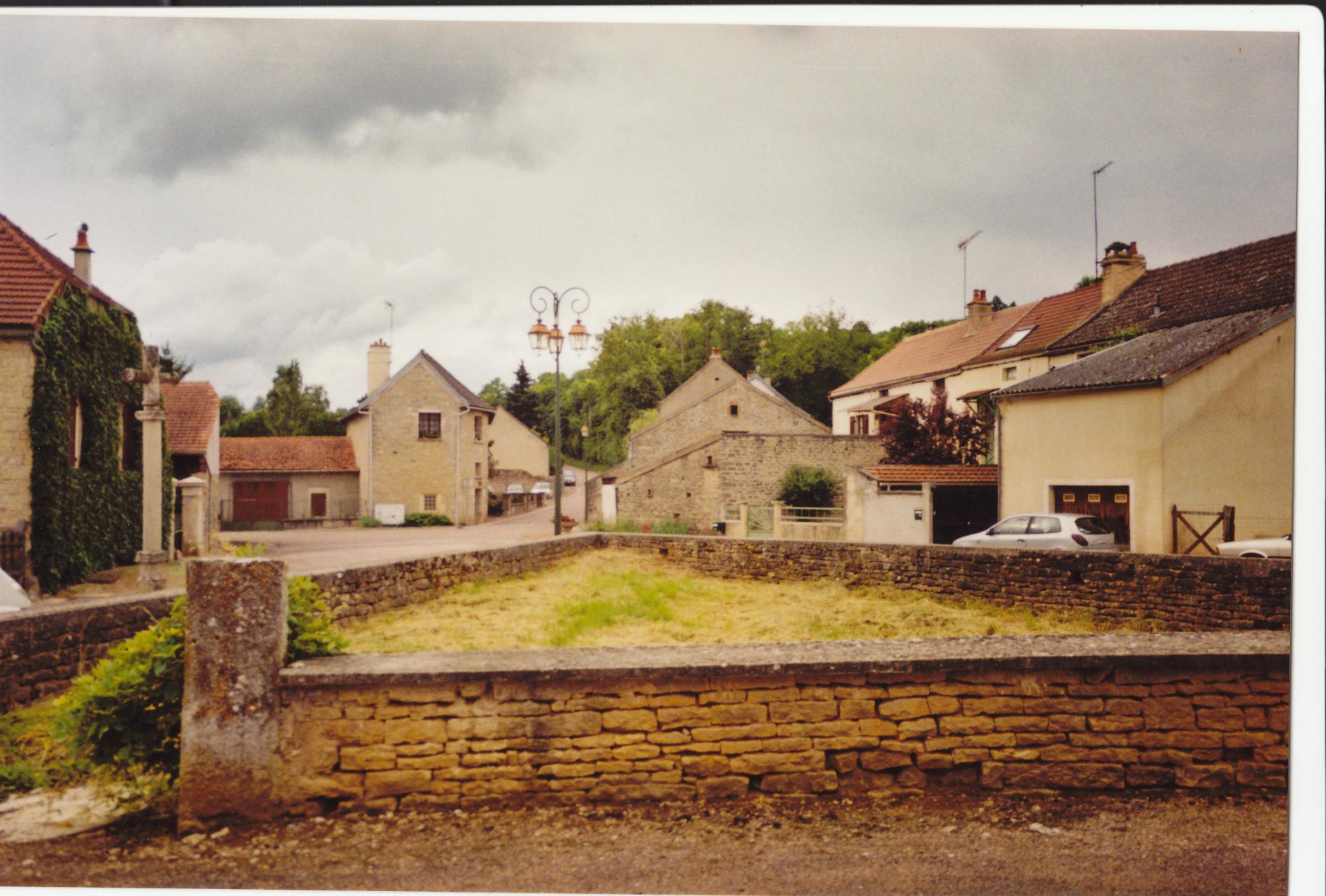 La place avant les travaux